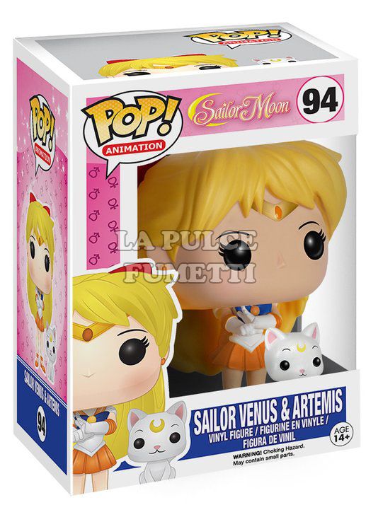 SAILOR MOON: SAILOR VENUS & ARTEMIS - VINYL FIGURE #    94 - POP FUNKO 